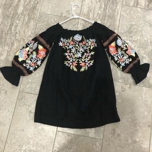 Free People Fleur Du Jour Shift Dress